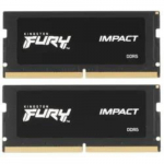 ОЗУ для ноутбука Kingston Fury Impact SO DIMM DDR5, 16GB DDR5 5600MT/s Non ECC SODIMM, CL40, KF556S40IB-16