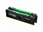 ОЗУ Kingston Fury Beast RGB 32Gb(16x2) 3200MHz DDR4 DIMM, CL16, 1.35v, KF432C16BBAK2/32