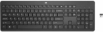 Клавиатура HP 3L1E7AA 230 BLK WL KBD