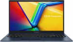 Ноутбук ASUS Vivobook/X1504VA-BQ4055/BLUE/15.6" IPS 60Hz FHD/C5-120U/16G DDR5/512G/IntGFX/DOS