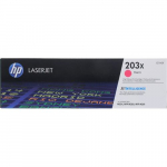 Оригинальный картридж увеличенной емкости HP 203X LaserJet 203X, Пурпурный CF543X