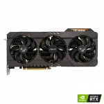 Видеокарта ASUS TUF-RTX3070-O8G-V2-GAMING, Triple fan, 8Gb/256bit GDDR6, 2xHDMI 2.1, 3xDP 1.4a, HDCP, BOX