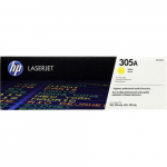 Картридж лазерный HP CE412A 305A, 300/300mlp, 400/400mlp, 2600 стр, желтый