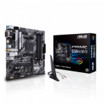Сист. плата Asus PRIME B550M-A WI-FI, B550, AM4, 4xDIMM DDR4, 1xPCI-E x16, 2xPCI-E x1, 2xM.2, 4xSATA, DVI-D, D Sub, HDMI