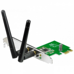 Беспроводной адаптер Wi-Fi ASUS PCE-N15 с интерфейсом PCI Express, 802.11 b/g/n, 300Mbps, 90-IG1U003M00-0PA0