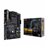 Сист. плата ASUS TUF GAMING B450-PLUS II,  B450, AM4, 4xDDR4, 2xPCI-Ex16, 3xPCI-Ex1, 2xM.2, 6xSATA, DP, HDMI, BOX