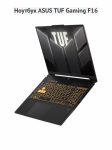 Ноутбук TUF Gaming F16 FX608JH-RV063/Gray/DOS/i5-13450HX/RTX5050 8G/16 WUXGA 165Hz 300nt/D5 16G/512G PCIe/WF6E+BT5.3