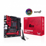 Сист. плата ASUSTUF GAMING B550M-ZAKU WIFI, B550, AM4, 4xDIMM DDR4, 2xPCI-E x16, 1xPCI-Ex1, M.2, 4xSATA, DP, HDMI, WIFI6
