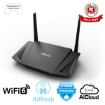 Двухдиапазонный маршрутизатор ASUS RT-AX56U/Wi-Fi 6 (802.11ax)/MU-MIMO/OFDMA/AiProtection Pro/AiMesh Двухдиапазонный маршрутизатор ASUS RT-AX56U/Wi-Fi 6 (802.11ax)/MU-MIMO/OFDMA/AiProtection Pro/AiMesh