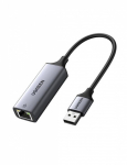 Конвертер сигнала UGREEN CM209 USB to RJ45 Ethernet Adapter Aluminum Case (Space Gray)