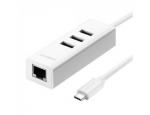 Конвертер сигнала UGREEN 20792 USB 2.0 Type C Combo (White)