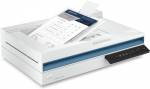 Сканер планшетный с ADF HP ScanJet Pro 2600 f1 20G05A, A4, CISб 25стр/мин, 50 изоб/мин, двустор.сканирование за 1 проход