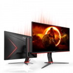 Монитор AOC Q27G2S/EU IPS,27",16:9 QHD(2560x1440x165Hz),350cd/m2,1000:1,178/178,1ms,DP,2xHDMI,Black