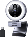 Веб-камера Ugreen CM910 USB HD Webcam 2K@30FPS 65857 2MIC