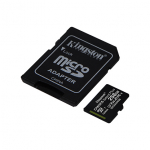 Карта памяти Kingston 256GB microSDXC Canvas Select Plus 100R A1 C10 Card + Adapter, SDCS2/256GB