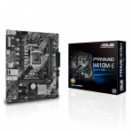 Сист. плата ASUS PRIME H410M-E/CSM, H410, 1200, 2xDIMM DDR4, PCI-E x16, 2xPCI x1, M.2, 4xSATA, D-Sub, HDMI, BOX