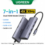 HUB CM498 USB-C to USB-A 3.0+3*USB-A 2.0+2*HDMI+PD port Converter 35897 HUB CM498 USB-C to USB-A 3.0+3*USB-A 2.0+2*HDMI+PD port Converter 35897