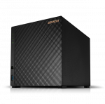 Сетевое хранилище ASUSTOR AS1104T,  4 Bay NAS,  Quad-Core 1.4GHz CPU, 2.5GbE Port, 1GB DDR4, 4 x SATA3 6Gb/s; 3.5quot; HDD