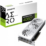 Видеокарта GIGABYTE RTX 4060TI 8G AERO OC, 8Gb GDDR6, 128 bit, DisplayPort x2, HDMI x2, BOX