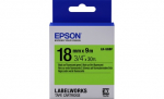 Лента Epson C53S655005 LK-5GBF Флуоресцентная лента 18мм,Зел./Черн., 9м