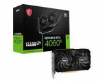 Видеокарта MSI GeForce RTX 4060 Ti VENTUS 2X BLACK 16G OC, 16Gb GDDR6, 128 Bit, 1xHDMI, 3xDP, 4352 CUDA, BOX
