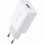 Зарядное устройство Ugreen CD122 QC3.0 USB Fast Charger EU White 10133