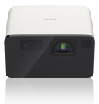 Лазерный проектор Epson EF-21W V11HB35040, 3LCD, FHD, 1000LM, 5млн:1, USB 2.0-A, USB 2.0 Mini-B, HDMI, Google TV,  white