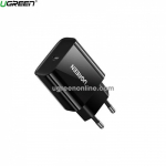 Зарядное устройство UGREEN CD137 PD Fast Charger EU (Black), 10191