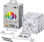 Комплект вентиляторов ASUS TUF GAMING TF120 ARGB WHITE 3IN1