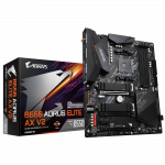 Сист. плата Gigabyte B550 AORUS ELITE AX V2,B550,AM4,4xDIMMDDR4,3xPCI-E x16, xPCI x1,2xM.2,4xSATA,DP,HDMI,WIFI6,ATX BOX