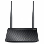 Маршрутизатор Asus RT-N12_VP, 4-port, WiFi, 802.11n, частота 2.4 ГГц, 300 Мбит/с, WEP, WPA, WPA2, 2 x 5 dBi