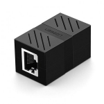 Разъем сетевой UGREEN RJ 45 Network Keystone Jack In-Line Coupler Female to Female 1pcs (Black) 20390