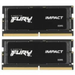 ОЗУ для ноутбука Kingston Fury Impact SO DIMM DDR5, 64GB (32GB x2) DDR5 5600MT/s Non ECC SODIMM, CL40, KF556S40IBK2-64