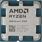 Процессор AMD Ryzen 7 8700F, 4.1GHz/5.0Ghz Turbo, AM5, 16Mb L3, 100-000001590, Tray
