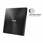 Внешний DVD-привод ASUS SDRW-08U7M-U/BLK/G/AS ultra-slim portable 8X DVD burner, Black