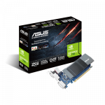 Видеокарта ASUS GT 710, GT710-SL-2GD5 BRK, Silent, 2Gb/64bit, GDDR5, DVI-D, HDMI 2.0, D-SUB, BOX