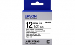 Лента Epson LK4WBB Matte Pap Blk/Wht 12/9, 12mm, 9m, C53S654023