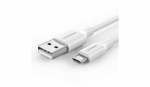 Кабель Ugreen US289 Micro USB Male To USB 2.0 A  Male Cable 1.5M (White), 60142