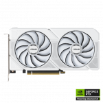 Видеокарта ASUS DUAL-RTX5060TI-O16G-WHITE, 16Gb GDDR7, 128 Bit, 4608 CUDA, HDMI, DP, WHITE, BOX