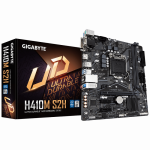 Сист. плата Gigabyte H410M-S2H, H410, 1200, 2xDIMM DDR4, 1xPCI-E x16, 2xPCI-E x1, M2, 4xSATA, HDMI, DVI-D, D-Sub, mATX