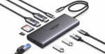 Конвертер Ugreen CM639 USB-C to 1*USB3.0+2*USB2.0+USB-C3.0+2*HDMI+RJ45 Gigabit+SDamp;TF +PD port 15534 Конвертер Ugreen CM639 USB-C to 1*USB3.0+2*USB2.0+USB-C3.0+2*HDMI+RJ45 Gigabit+SDamp;TF +PD port 15534