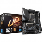 Сист. плата Gigabyte Z690 UD, Z690, 1700, 4xDIMM DDR5, 3xPCI-E x16, 2xPCI-Ex1, M.2, 6xSATA, 2.5 GbE LAN, HDMI, DP, BOX