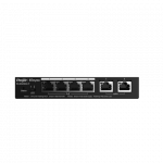 Коммутатор Reyee RG-ES206GC-P L2 PoE+(6x10/100/1000Base-T, 4xPoE+ ports, 54W PoE power budget, Desktop Case, Fanless)