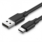 Кабель UGREEN US287 USB 2.0 - USB Type-C, 2M, Black, 60118