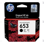 Оригинальный струйный картридж HP 653 Ink Advantage, черный (3YM75AE)