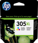 Оригинальный струйный картридж увеличенной емкости HP 305XL, трехцветный (3YM63AE)