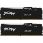 Набор модулей памяти Kingston Beast Black RGB 32 ГБ, DDR 5, 6400 МГц, 1.4 В, CL32, KF564C32BBEAK2-32