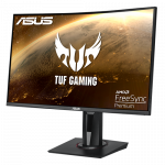 Монитор ASUS VG27WQ VA,27",16:9 WQHD (2560x1440x165Hz),400cd/m2,3000:1,178/178,1ms,HDMI,DP,Sp 2W,Gaming,Black