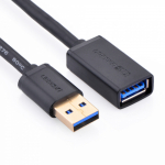 Кабель UGREEN US129 USB 3.0 Extension Male Cable 2m (Black), 10373