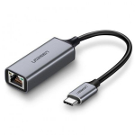 Адаптер UGREEN CM199 USB Type C to 10/100/1000M Ethernet Adapter (Space Gray), 50737